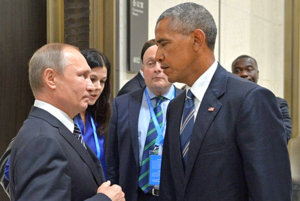 Обама на саммите G20 показал Путину свой самый смертельный взгляд