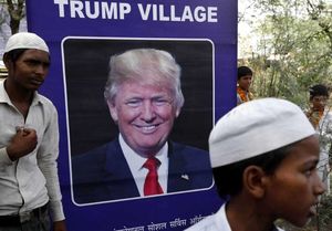 Индийцы согласились переименовать родную деревню в честь Трампа ради 60 унитазов