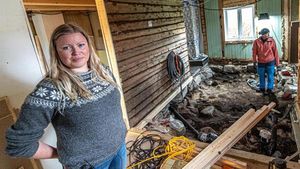 Жительница Норвегии нашла могилу в своей спальне и получит за это деньги