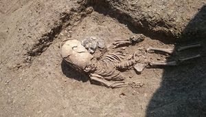 В Крыму нашли скелет младенца II века с вытянутым черепом