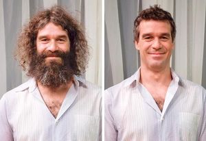 20 преобразившихся мужчин до и после того, как они подстриглись и побрились