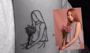 Ничего лишнего: 20 лаконичных татуировок от мастера минимализма из Южной Кореи