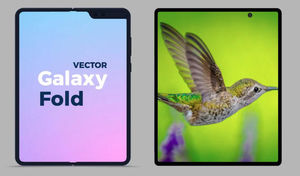 Дизайн Samsung Galaxy Fold 2 раскрыт на фото-рендере