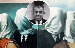 Загадка прикрытых лиц на картинах Рене Магритта «Влюбленные»
