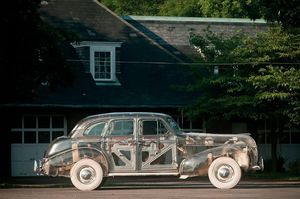 Как выглядит автомобиль-призрак Pontiaс Plexiglas 1939 года