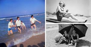 Прошлое в фотографиях: летние каникулы знаменитостей