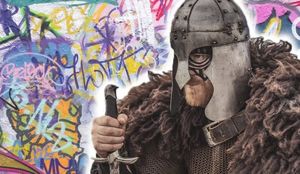 Как выглядят граффити, которые рисовали викинги