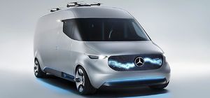 Vision Van от Mercedes — курьерский фургон будущего