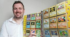 Коллекцию карточек Pokemon, принадлежащую британцу, оценили в 35 000 фунтов