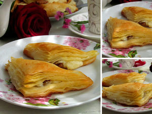"Şöbiyet" - Вкуснейшая слоеная турецкая сладость с начинкой из манного крема и ореха, пропитанная щербетом
