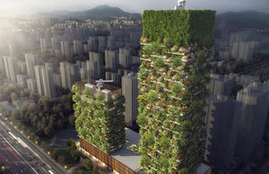 «Вертикальные леса»: удивительные фото зеленых небоскребов из Азии