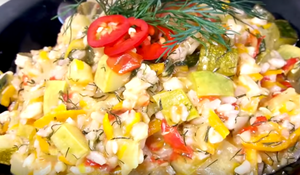 Кабачковое рагу: вкусное овощное блюдо (готовим в мультиварке)