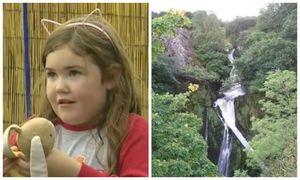 В Великобритании 6-летняя девочка упала в водопад высотой 30 метров и чудом осталась жива