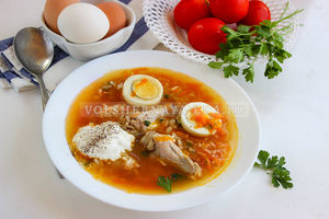 Помидорова зупа — польский суп из помидоров