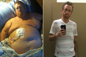 Американец думал, что лишний вес убьет его, записал предсмертное видео, а потом взял и похудел на 160 кг