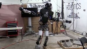 #видео | Робот Atlas научился балансировать на одной ноге