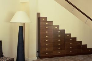 Шкаф под лестницей или как обустроить уютный уголок