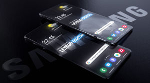 Samsung создает смартфон с прозрачным экраном