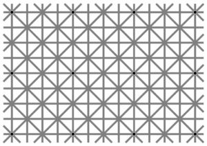 Просто ваши глаза не могут увидеть все 12 точек одновременно