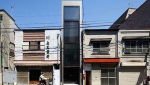 Японский дом шириной всего 1,8 м