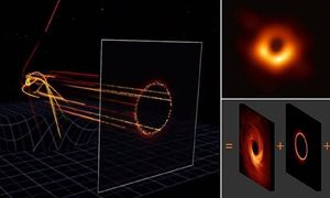 Ученые сфотографировали черную дыру