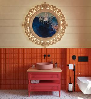 Две крутые идеи дизайна для одной ванной комнаты