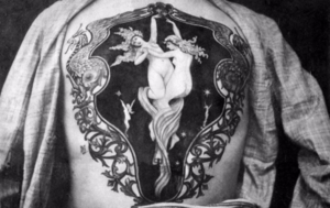 Роскошные татуировки Викторианской эпохи: херувимы, драконы и гербы