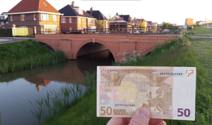 7 вымышленных мостов с купюр евро обрели реальные очертания в голландском городке