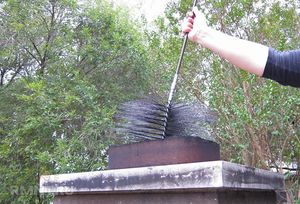 Чистка дымохода: как прочистить трубу от сажи