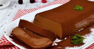 Рецепт шоколадного десерта из ряженки