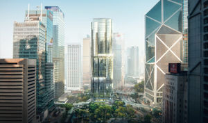 Британская студия Zaha Hadid Architects представила проект небоскрёба в Китае