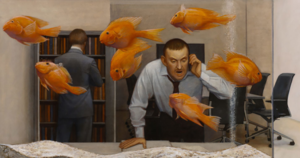 Как выглядит паника, или Неосоветское наследие в картинах Марии Сафроновой