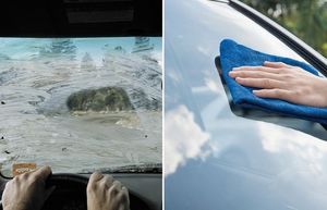 «Дедовские» методы очистки автомобильного стекла