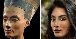 Как выглядели бы в наши дни Нефертити, Бетховен и другие исторические личности