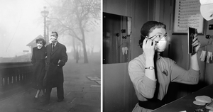 Как лондонцы с помощью масок спасались от Великого смога в 1950-х