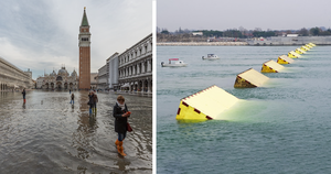 Новая технология может спасти Венецию от наводнений в будущем