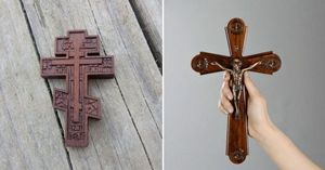Почему на православном кресте имеются еще две перекладины