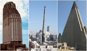 8 заброшенных башен и небоскребов, которые стали мечтой экстремалов, а не гордостью создателей