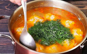 Суп с фрикадельками по советскому рецепту: быстро и сытно