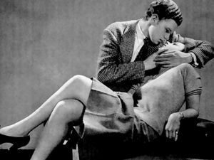 Редакция журнала LIFE 1940-х годов учит, как правильно целоваться