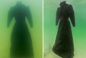 Одежду опустили на 2 года в воду Мертвого моря и стали наблюдать