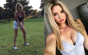 В гольфе одни красотки, или Как выглядит секси-блондинка Люси Робсон
