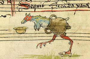 Безумные и хулиганские миниатюры из фланмандского средневекового трактата