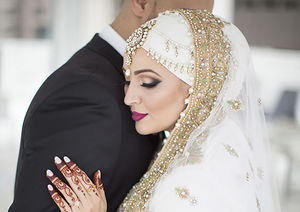 Ослепительно красивые невесты в хиджабах