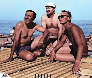 Советские актёры на отдыхе. Фото из их домашних архивов