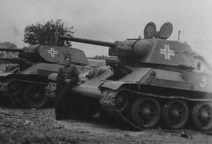 Т-34 со свастикой: как немцы воевали на советских трофейных танках