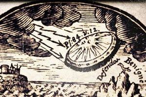 На обложке книги 18 века обнаружен НЛО