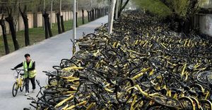 Почему китайцы начали массово отказываться от использования велосипедов
