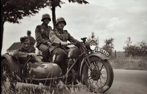 Единственный 4-цилиндровый мотоцикл Вермахта: почему ему было суждено стать настоящей легендой