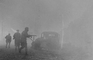 Как Красная Армия применяла на фронте «маскировочный туман»